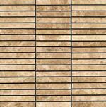 Lantic colonial Capuccino travertino мозаика mos Linear Pulido G-517 20*30.5