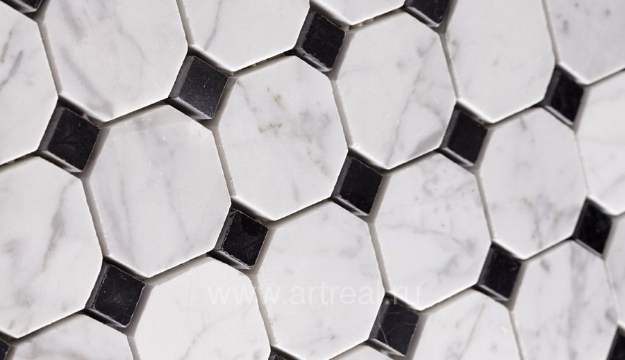 Мозаика Art&Natura Marble Mosaic в интерьере