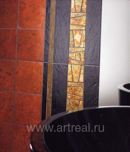 Интерьер коллекции мозайки Acquefori mosaics испанской фабрики Petra antiqua (Испания)