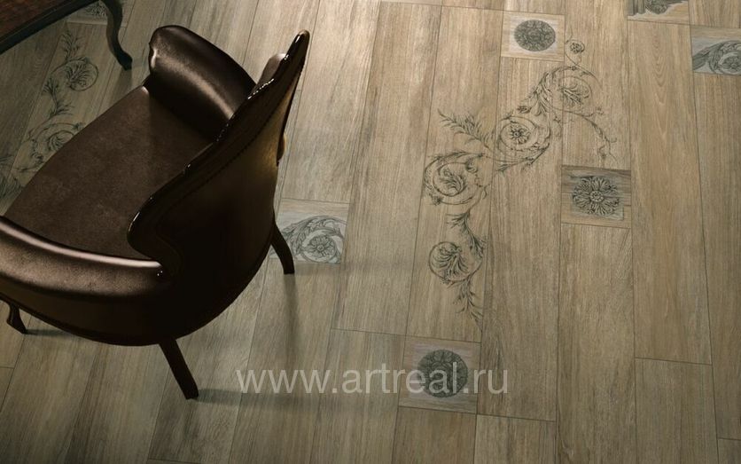 Керамогранит Iris French Woods в интерьере