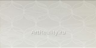 Vitra Ethereal настенная плитка Geometric Decor L. Grey Parlak Glossy 60*30