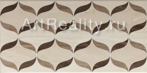 Vitra Ethereal декор Geometric Mix Decor Brown L. Beige Parlak Glossy 60*30*9