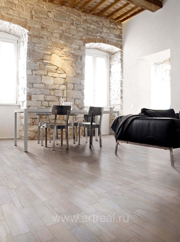 Керамогранит Rex Taiga в интерьере