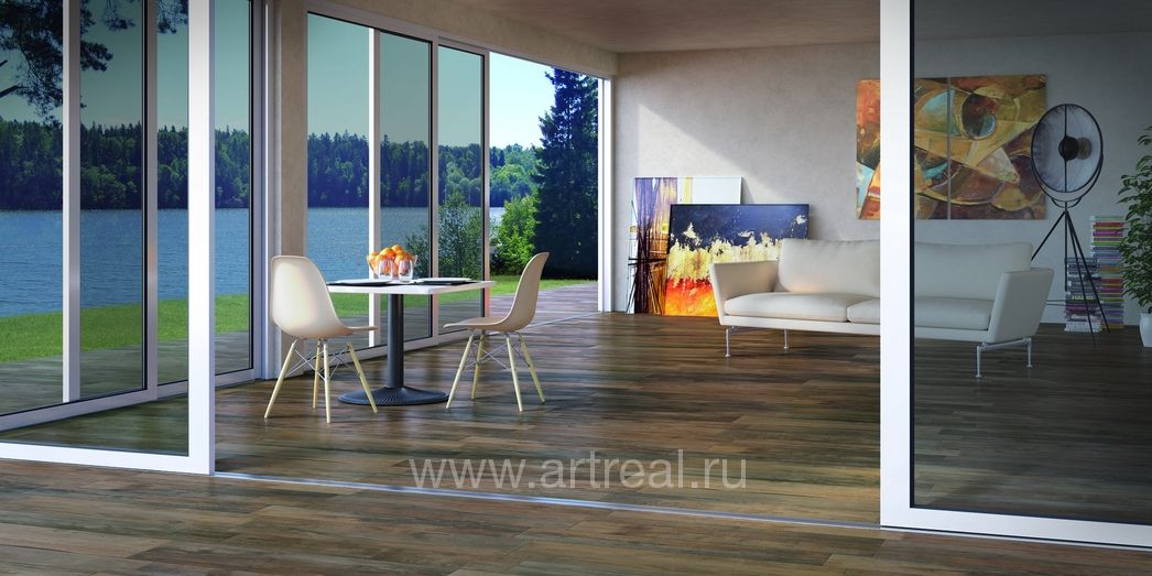 Керамогранит Cisa Vintage в интерьере