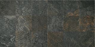 Cisa Slate декор Dec. Ramage Black 80*40