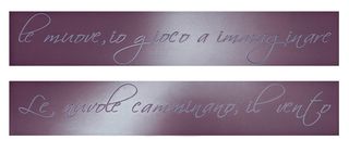 Бордюр Poesia Melanzana Listello Mix 2 9*112