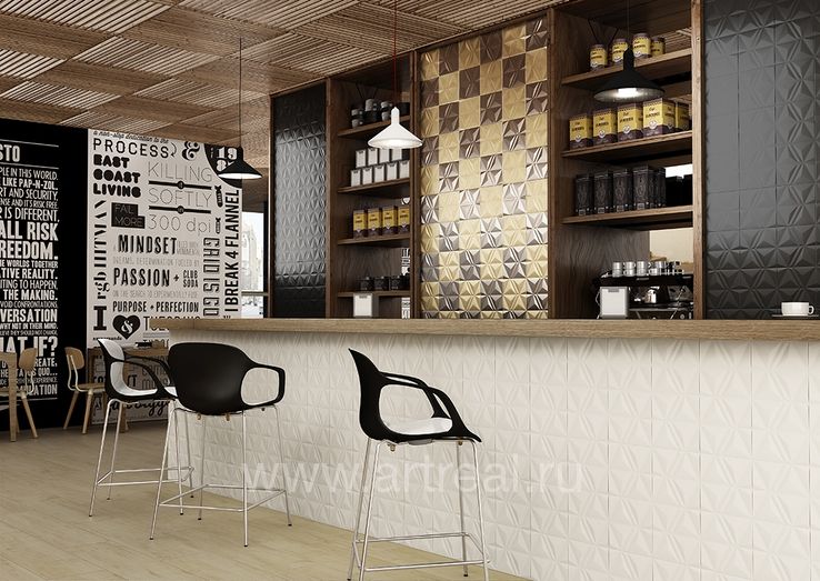 Керамическая плитка Aparici Opal в интерьере