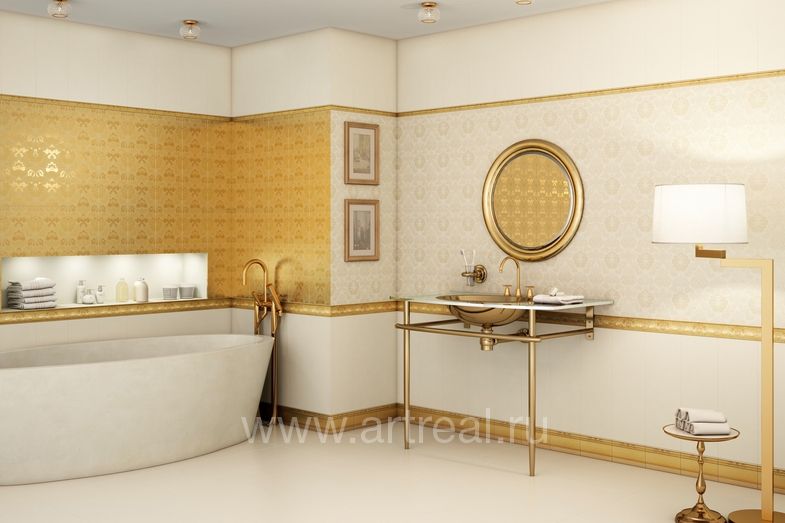 Керамическая плитка Aparici Pashmina в интерьере