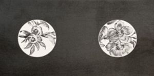 La Fabbrica Fifth Avenue декор Perles Des Flores Black Chic 60*30