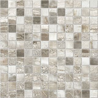 Mariner Rain Forest мозаика Mosaico Su Rete Silver 30*30