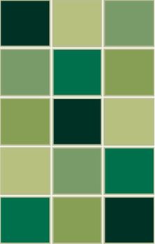 Porcelanosa Mosaico Mix Verde