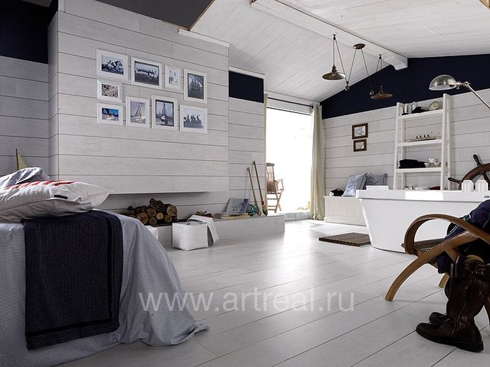 Керамическая плитка Porcelanosa Roble в интерьере