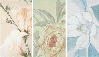 Панно Dream Fiori Inserto S/3 119080 75*45