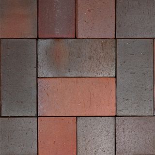 Roben Брусчатка клинкер Altona Blau-Rot 24*11.8*5.2