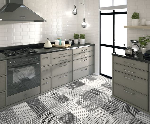 Керамическая плитка Cristacer Retro в интерьере