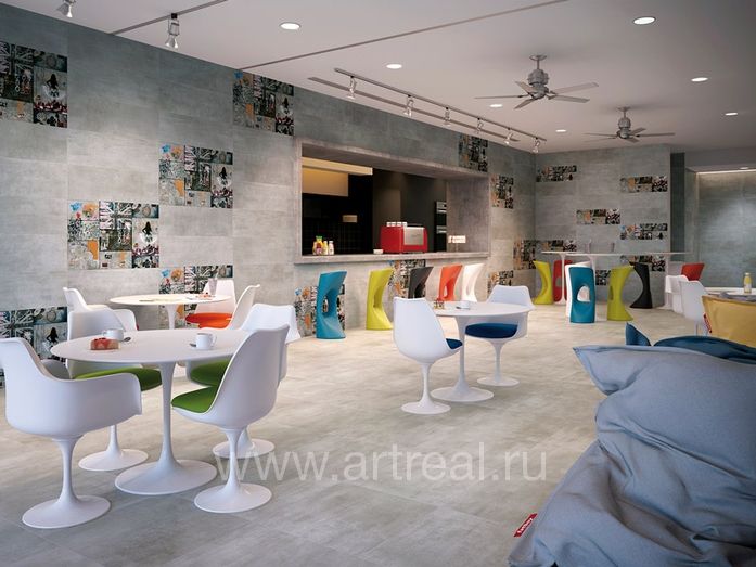 Керамогранит Dune Nova в интерьере