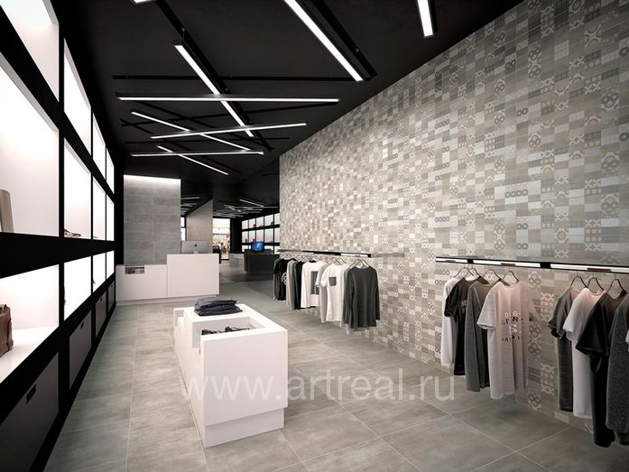 Керамогранит Dune Nova в интерьере