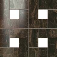 Atlas Concorde Russia Supernova marble мозаика S.M. Frappuccino Dark Mosaic Lap 45*45