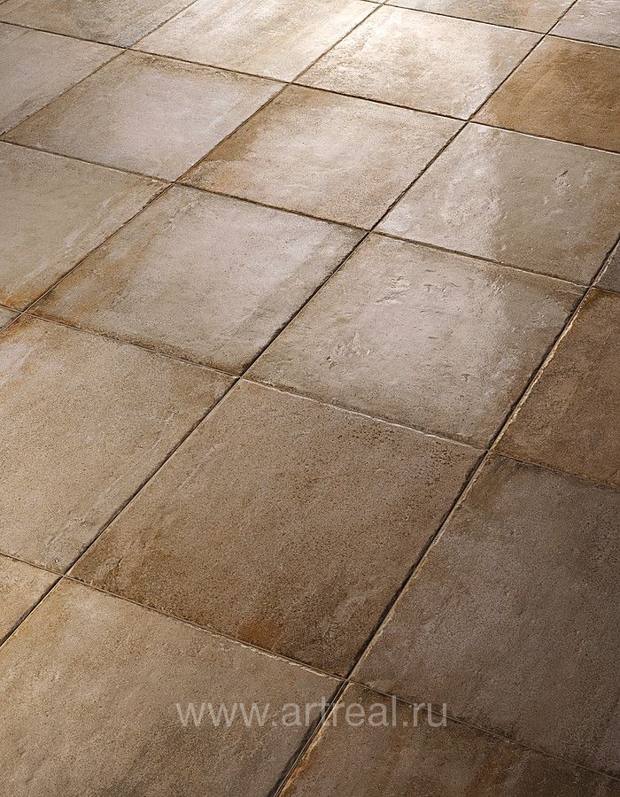 Пол в облицовке керамогранитом Native от Ceramica Sant Agostino