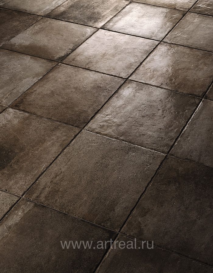 Пол в облицовке керамогранитом Native от Ceramica Sant Agostino