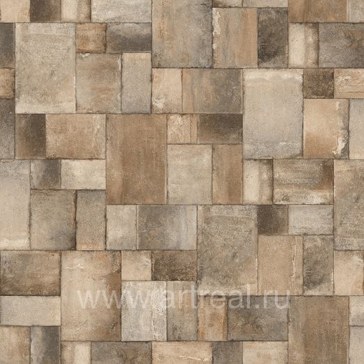 Модульная укладка керамогранита Native от Ceramica Sant Agostino