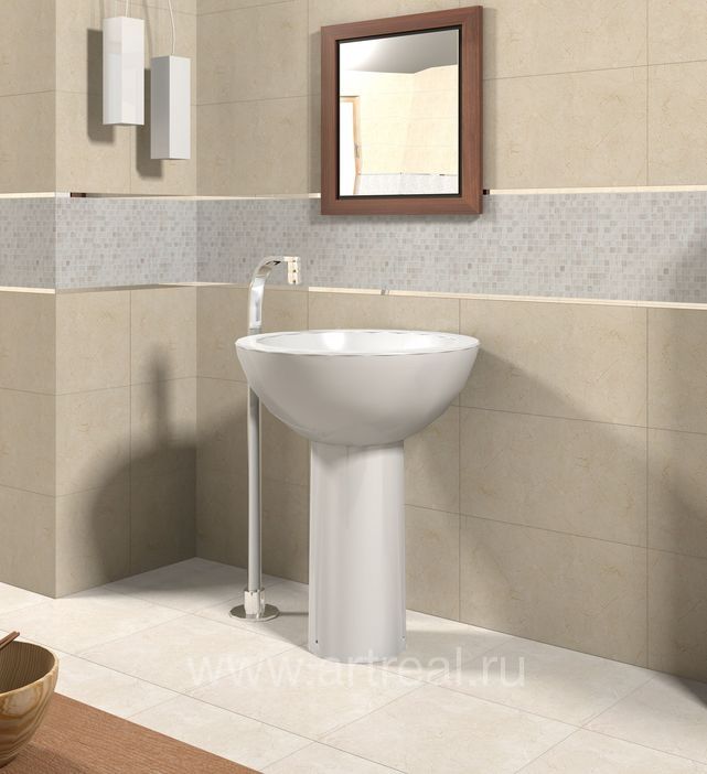 Ванная, декорированная мозаикой Colori Viva Natural Stone Ванная, декорированная мозаикой Colori Viva Natural Stone