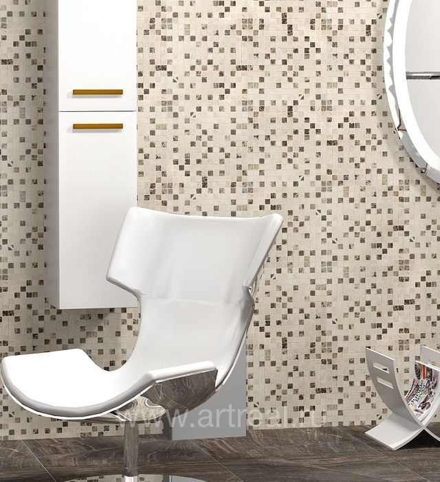 Ванная в отделке мозаикой Colori Viva Natural Stone Ванная в отделке мозаикой Colori Viva Natural Stone