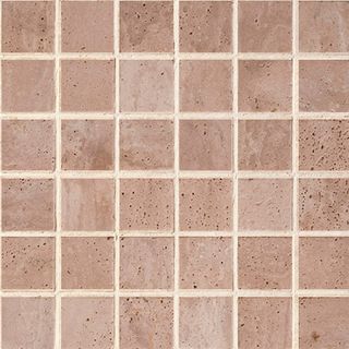 Colori Viva Natural Stone мозаика Natural Stone Mos.Turkish Travertine Tumbled+Sealed 30.5*30.5