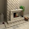 Камин в отделке мозаикой Colori Viva Natural Stone