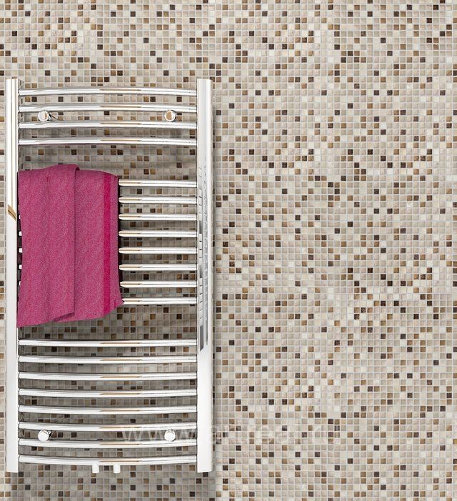 Ванная в отделке мозаикой Colori Viva Marmol