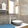 Ванная в отделке мозаикой Colori Viva Marmol