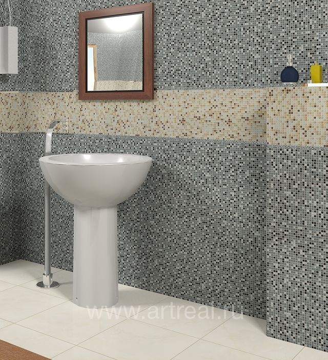 Ванная в отделке мозаикой Colori Viva Crystal Ванная в отделке мозаикой Colori Viva Crystal