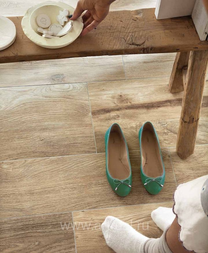 Пол в отделке керамогранитом  Novabell My Space