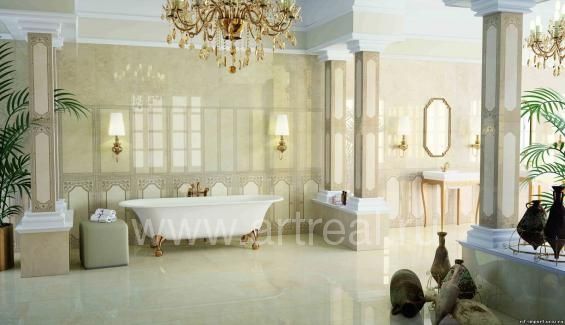 Керамогранит Ceracasa Lucentum в интерьере