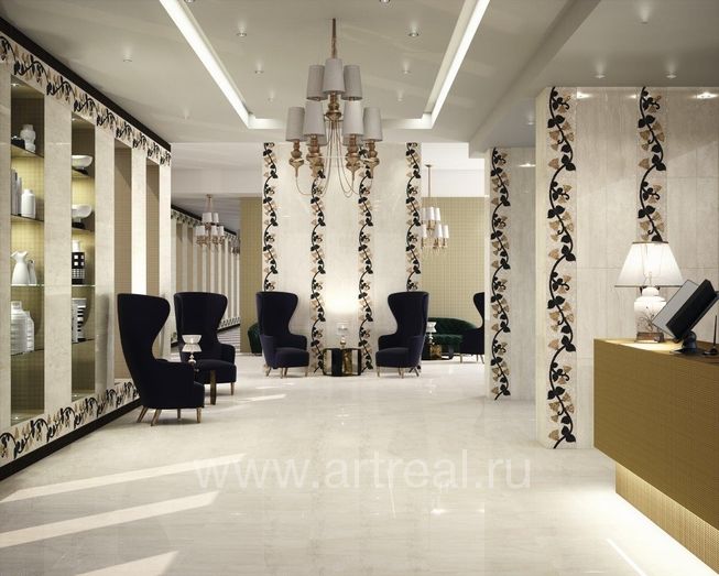 Мозаика Dune Stone в интерьере