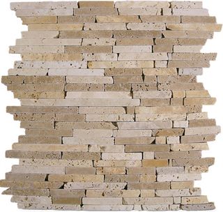 Dune Stone мозаика 185017 Mosaico Travertino Pencil 26*26
