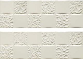 Gardenia (Versace) Gold настенная плитка Acqua/Dama Bianco 75*25