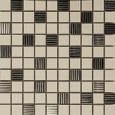 Gardenia (Versace) Gold мозаика Mosaici Riga Grigio/Platino 25*25