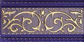 Aparici Poeme бордюр Azul Cenefa 20*10