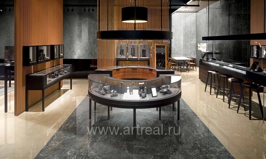 Керамогранит Caesar Anima в интерьере