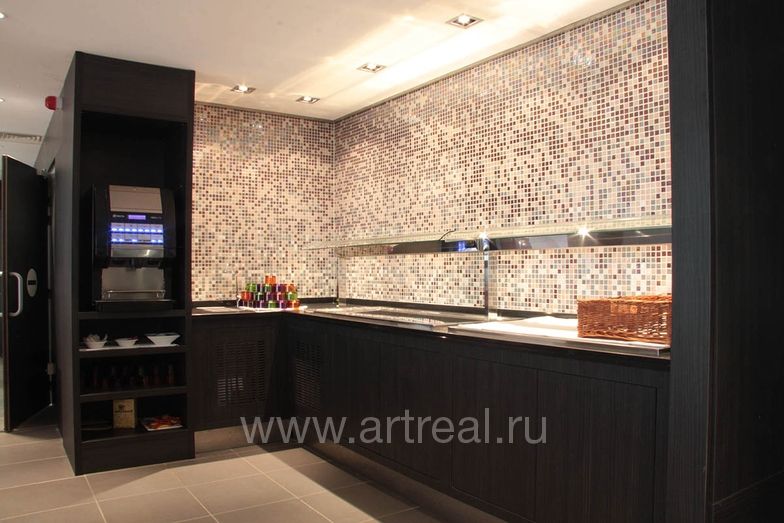 Ezarri Перламутровые растяжки Мозаика Ezarri Перламутровые растяжки в интерьере