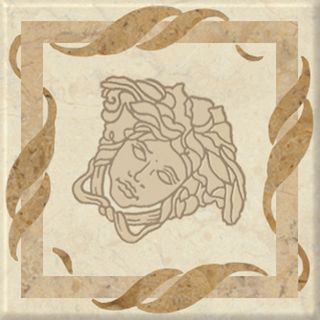 Gardenia (Versace) Palace Riv. вставка Tozz.Foglia Almond Lev. 4*4