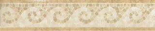 Gardenia (Versace) Palace Riv. бордюр Fas.Onda Almond Lev. 19.7*4