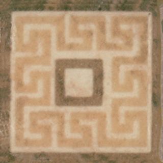 Gardenia (Versace) Palace Riv. вставка Tozz.Greca Nero Lev. 4*4