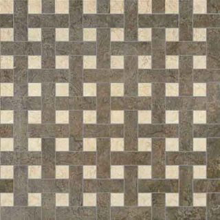 Gardenia (Versace) Palace Riv. мозаика Mos.Chest.Nero Almond 39.4*39.4