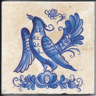 Травертин Provance декор Decor Гжель-1 20*20