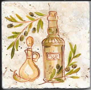 Травертин Provance декор Decor Оливки-2 20*20