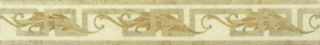Gardenia (Versace) Palace Pav. бордюр 14620 Fasce Foglia Almond 41*5.7
