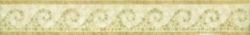 Gardenia (Versace) Palace Pav. бордюр 14630 Fasce Onda Almond 41*5.7