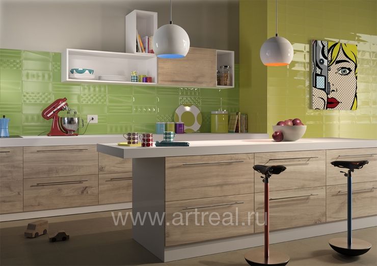 Керамическая плитка Imola Ceramica Pop в интерьере